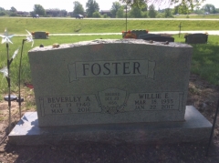 FOSTER FINAL DATE