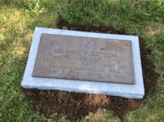 SUTTON MILITARY MARKER