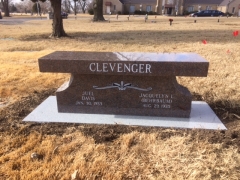 CLEVENGER BENCH