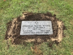 WYATT MILITARY MARKER