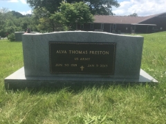 PRESTON MILITARY MARKER