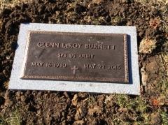 BURNETT MILITARY MARKER