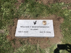MUENSTERMAN MILITARY MARKER