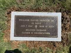 HUNTER MILITARY MARKER