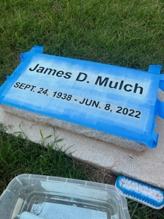 MULCH REPAINT BEFORE