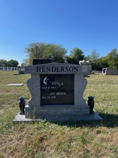 HENDERSON VASE RE-ATTACHED