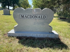 MACDONALD BACK