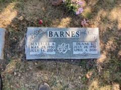 BARNES FINAL DATE