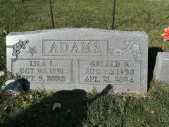 ADAMS FINAL DATE