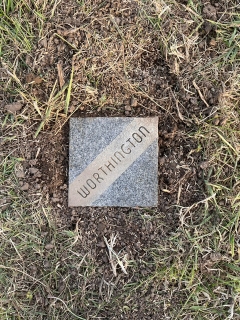 WORTHINGTON RAISED CORNER MARKER