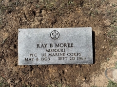 MOREE MILITARY MARKER MOVED