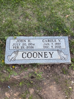 COONEY FINAL DATE
